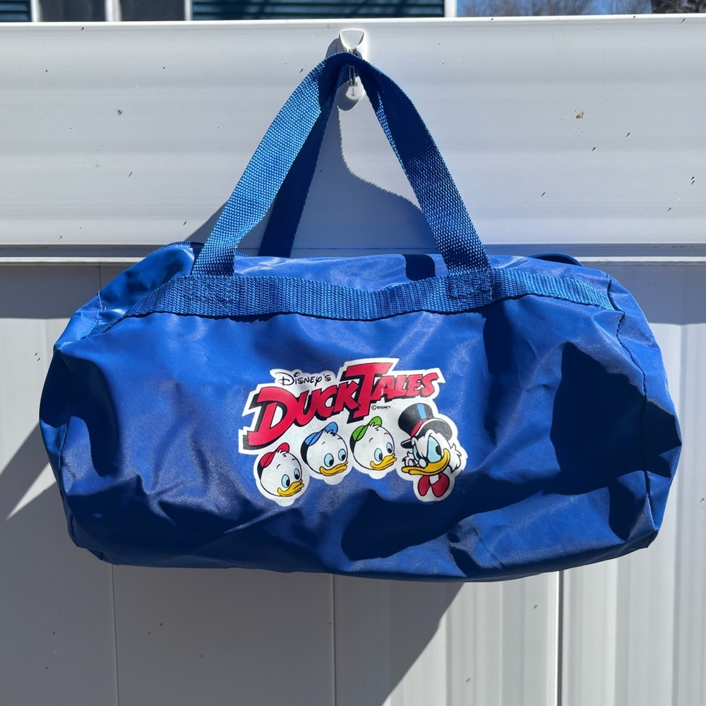 Disney Blue DuckTales Kids Travel Duffle Bag